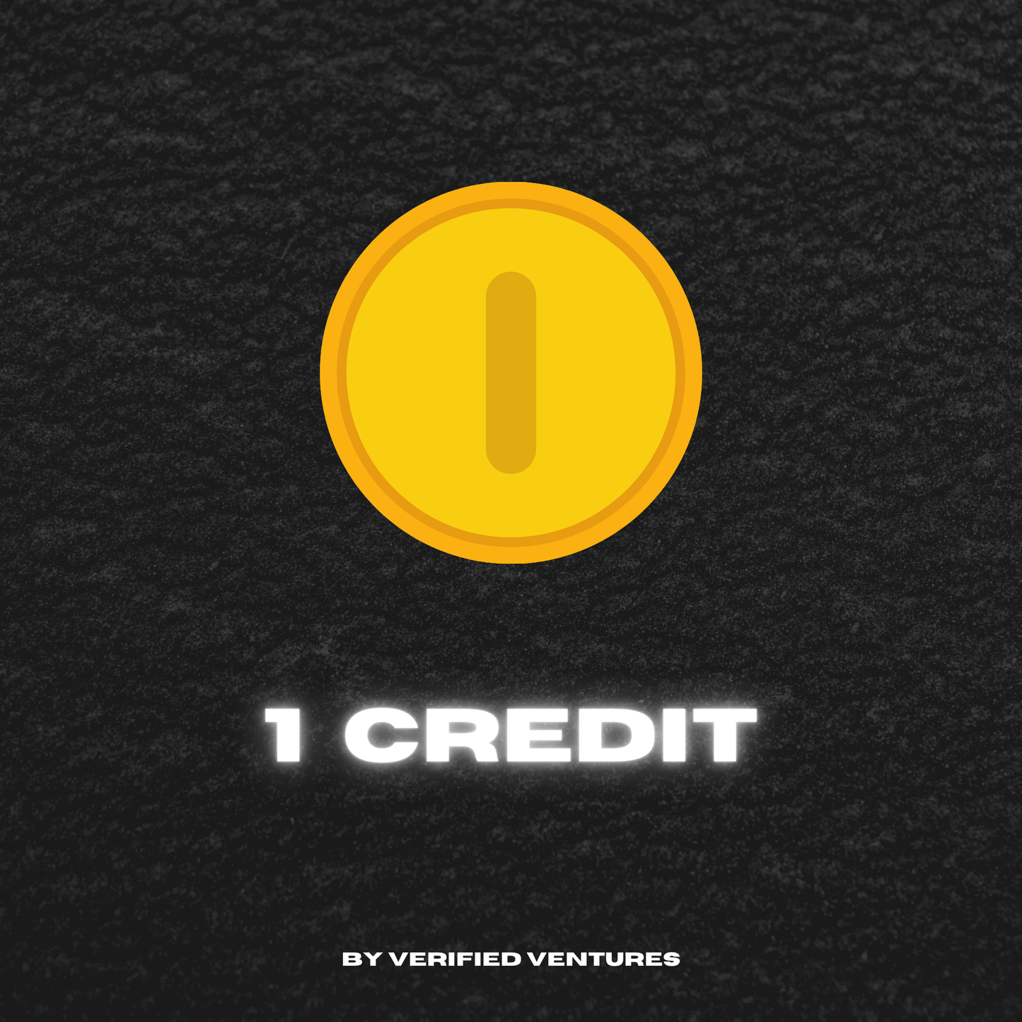 1 CREDIT - Verified Ventures