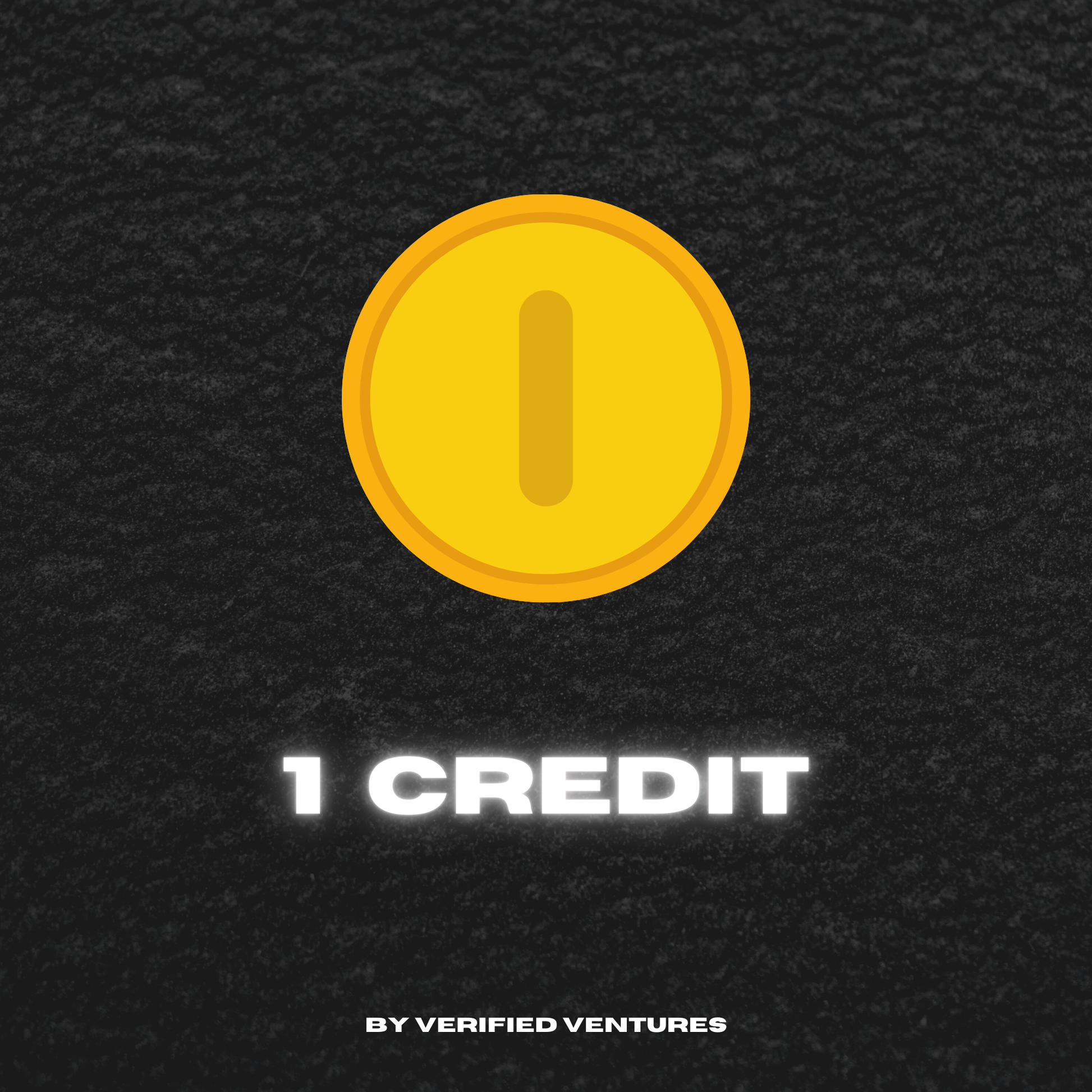 1 CREDIT - Verified Ventures