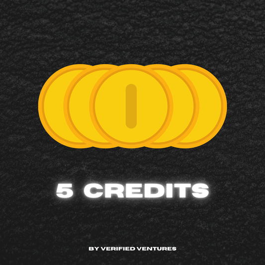 5 CREDITS - Verified Ventures